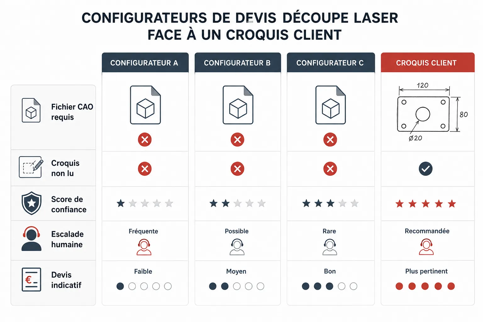 Tempus Tools, ipLaser, Xometry: what they do (and don't) with sketches